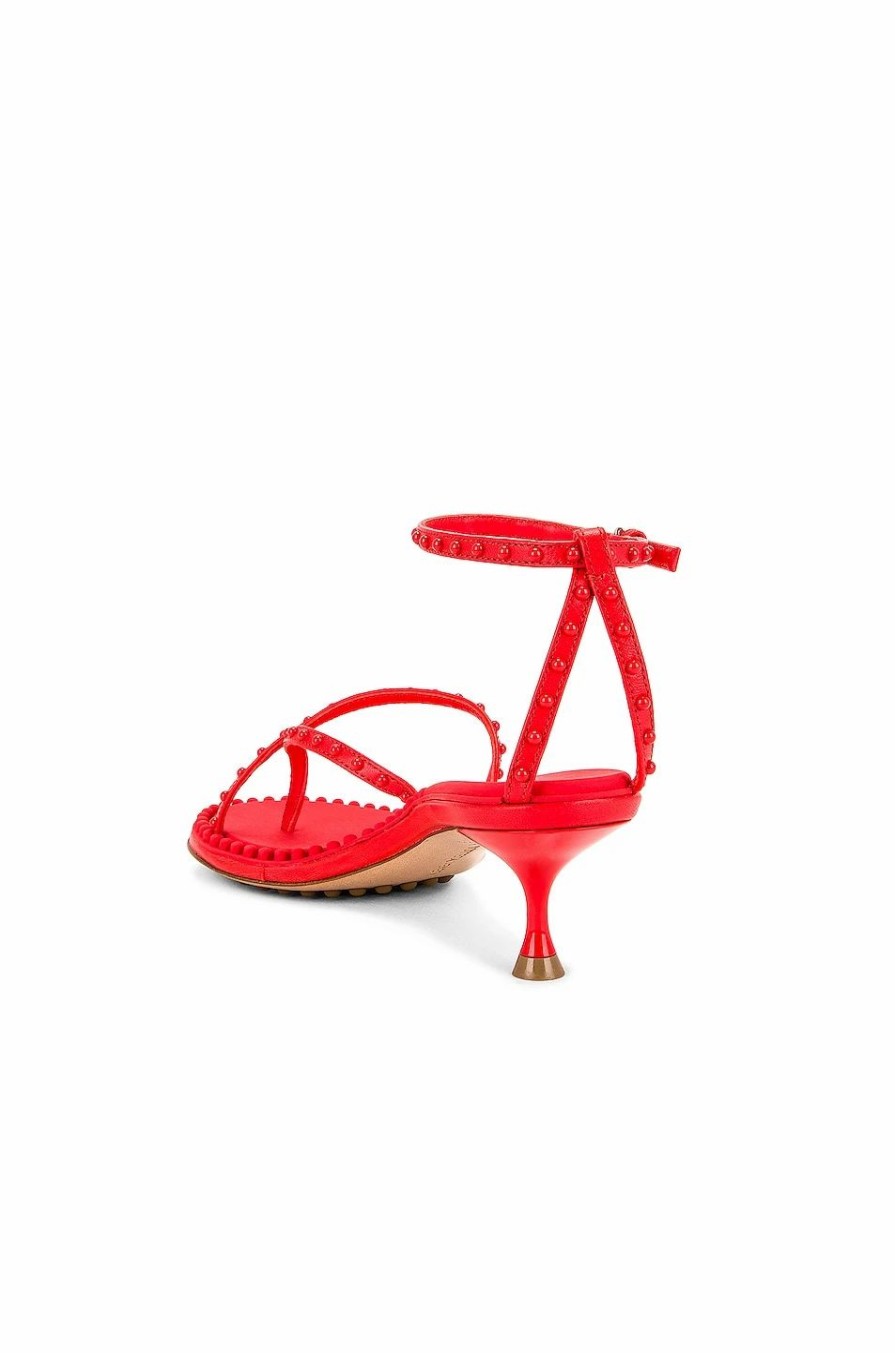 Best * Bottega Veneta Dot Ankle Strap Sandals