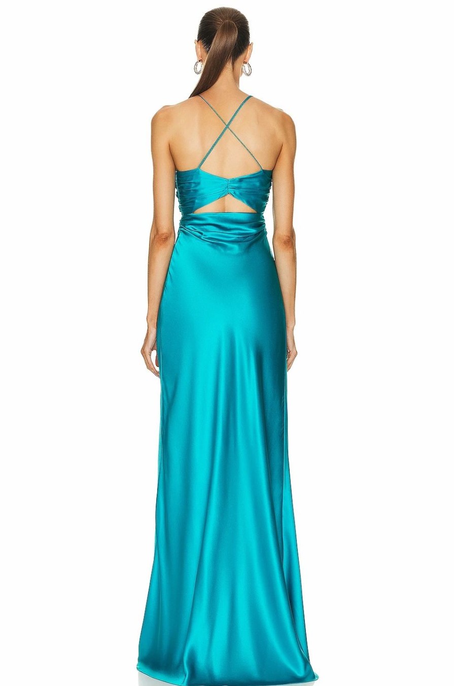 Clearance * The Sei For Fwrd Asymmetric Strappy Gown