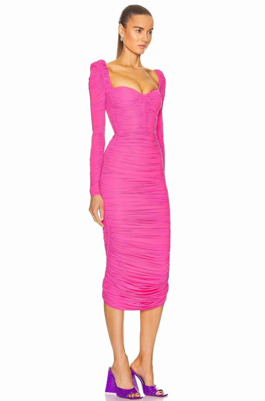 Best * Alex Perry Stanton Ruched Sweetheart Cup Dress