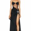 New * David Koma For Fwrd Starfish Bustier Gown