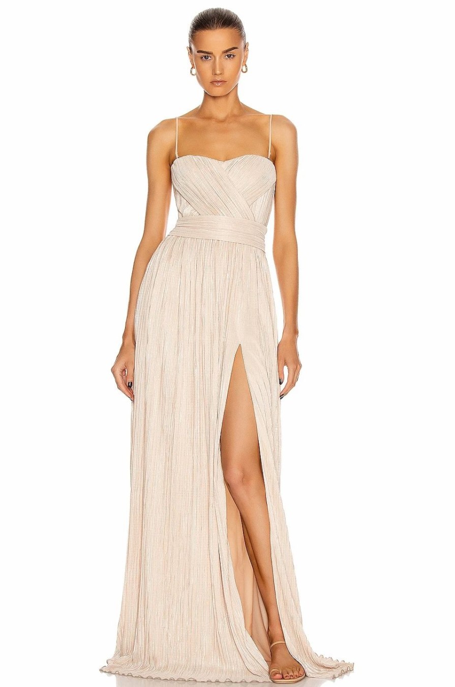 Hot * Simkhai Rory Strapless Cross Front Gown