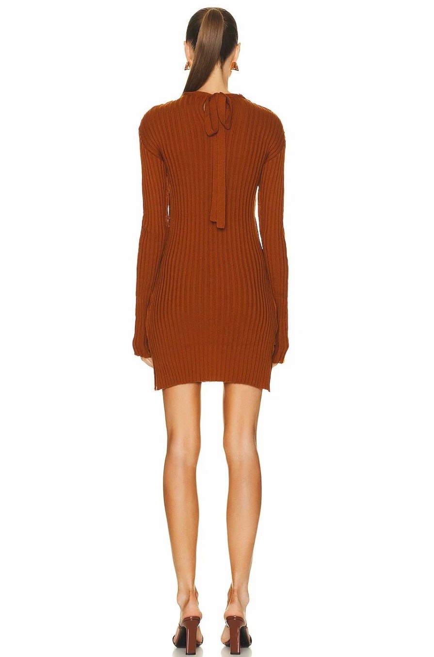 Clearance * Marni Long Sleeve Ribbed Tunic