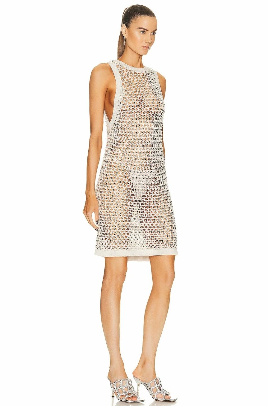 Clearance * Diotima Hall Crystal Mini Dress