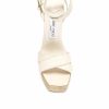 New * Jimmy Choo Gaia 140 Suede Sandal