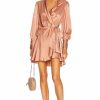 Best * Zimmermann Silk Wrap Mini Dress