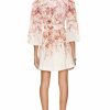 Hot * Zimmermann Devi Plunge Mini Dress