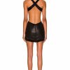 Hot * Sami Miro Vintage Open Seam Amfar Mini Dress