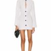 Online * Matthew Bruch Blouson Mini Shirt Dress