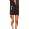 Hot * Alexandre Vauthier V Neck Mini Dress