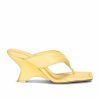 Best * Gia Borghini Leather Thong Wedge Sandal