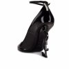 New * Saint Laurent Tower Opyum Ankle Strap Heels