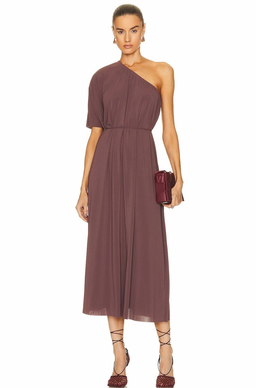 Best * Eres Georgie One Shoulder Long Dress