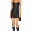 Wholesale * Alexander Wang Leather Bodycon Tank Dress