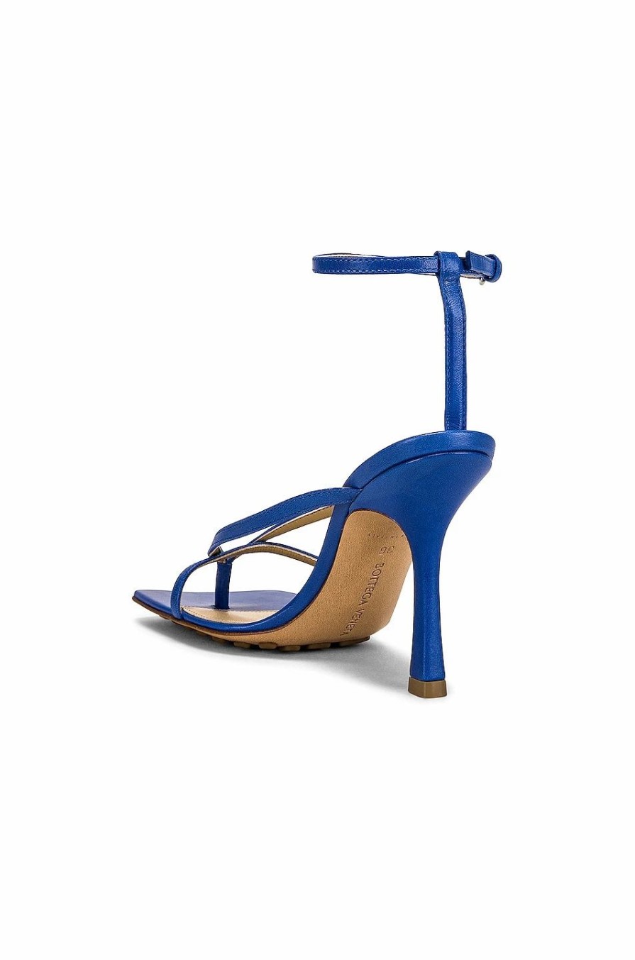 New * Bottega Veneta Stretch Ankle Strap Sandals