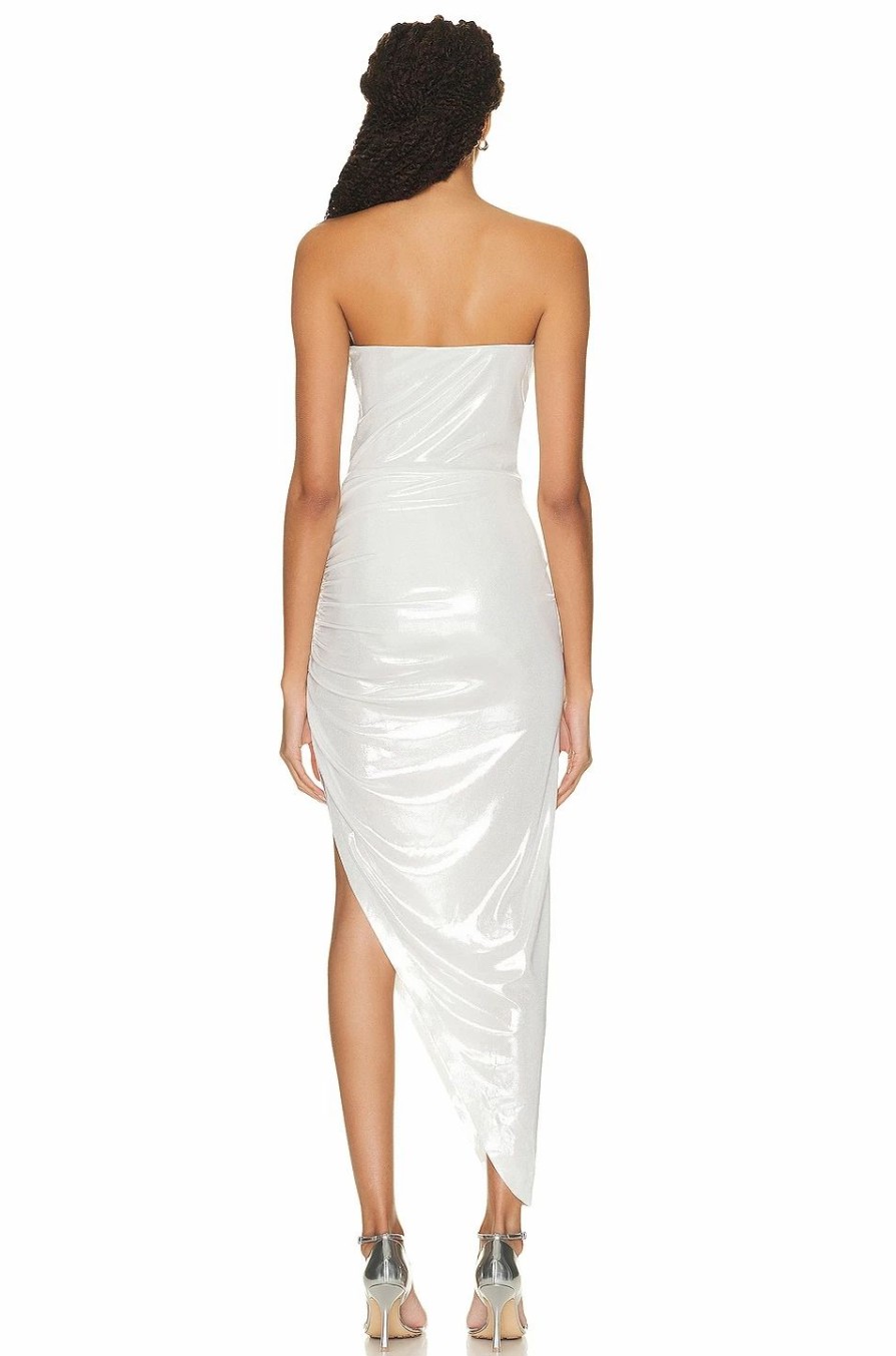 Wholesale * Norma Kamali Strapless Side Drape Gown