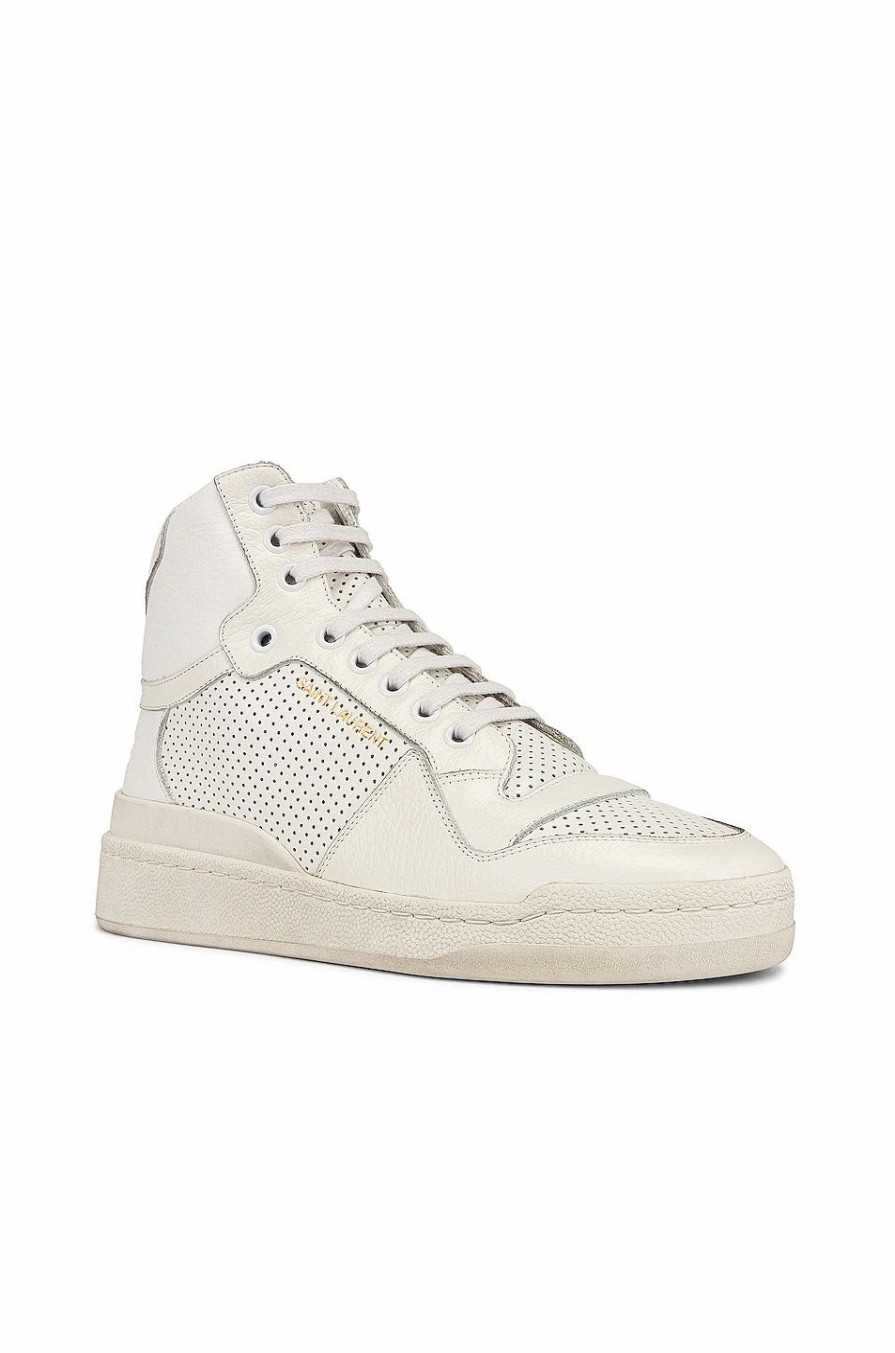 Online * Saint Laurent Sl24 High Top Sneakers