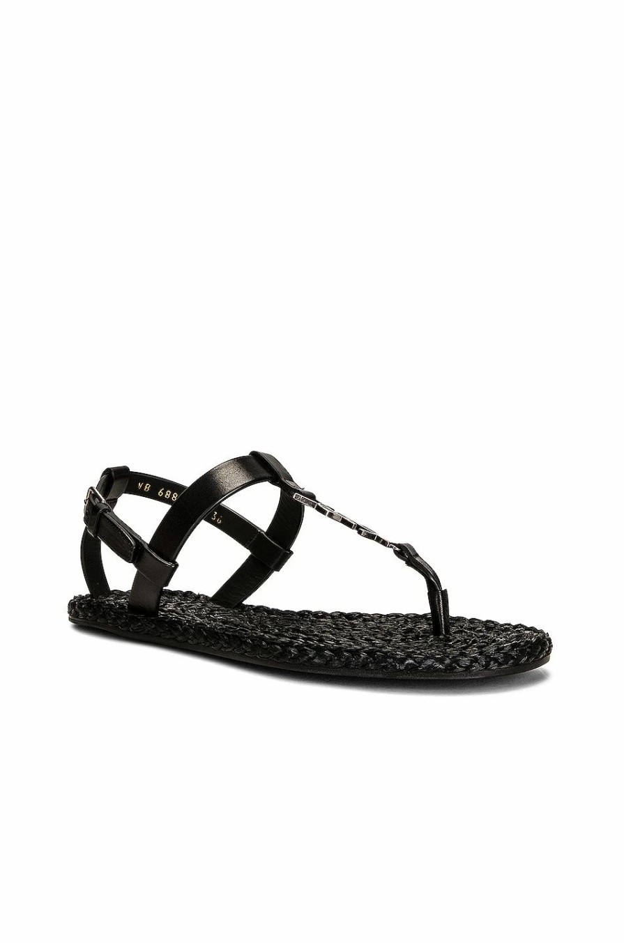 Wholesale * Saint Laurent Cassandra Flat Sandals