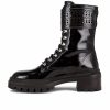 Clearance * Alaia Buckle Military Boots