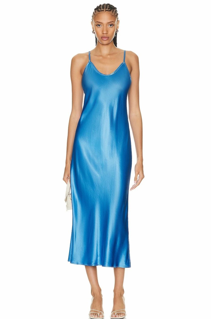 Wholesale * Enza Costa Bias Cut Slip Dress