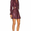 Hot * Simkhai Elias Vegan Leather Mini Dress