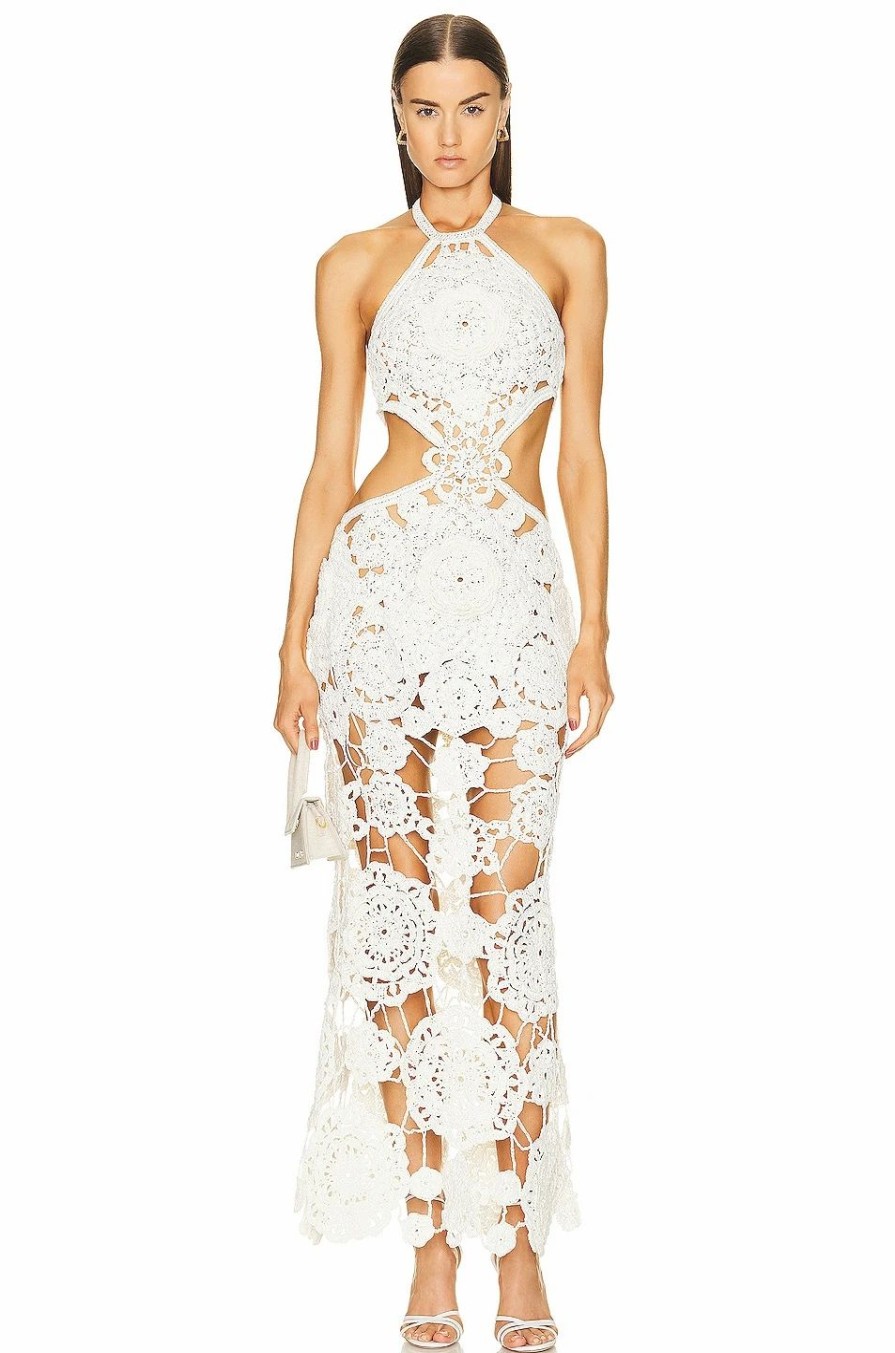 Best * Cult Gaia Accalia Crochet Gown