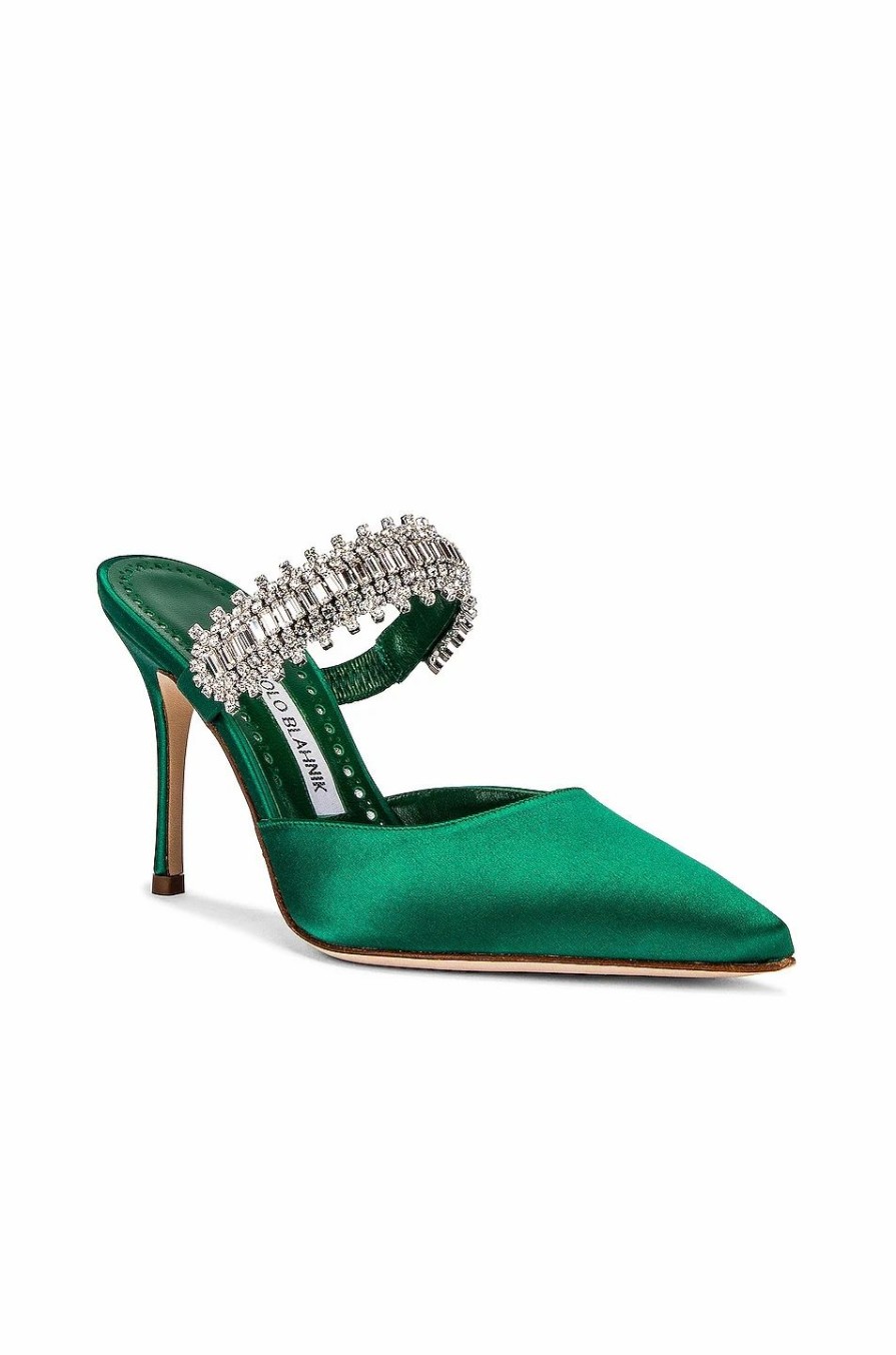 Hot * Manolo Blahnik Lutara 90 Heel