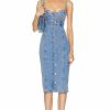 Best * Moschino Jeans Denim Midi Dress