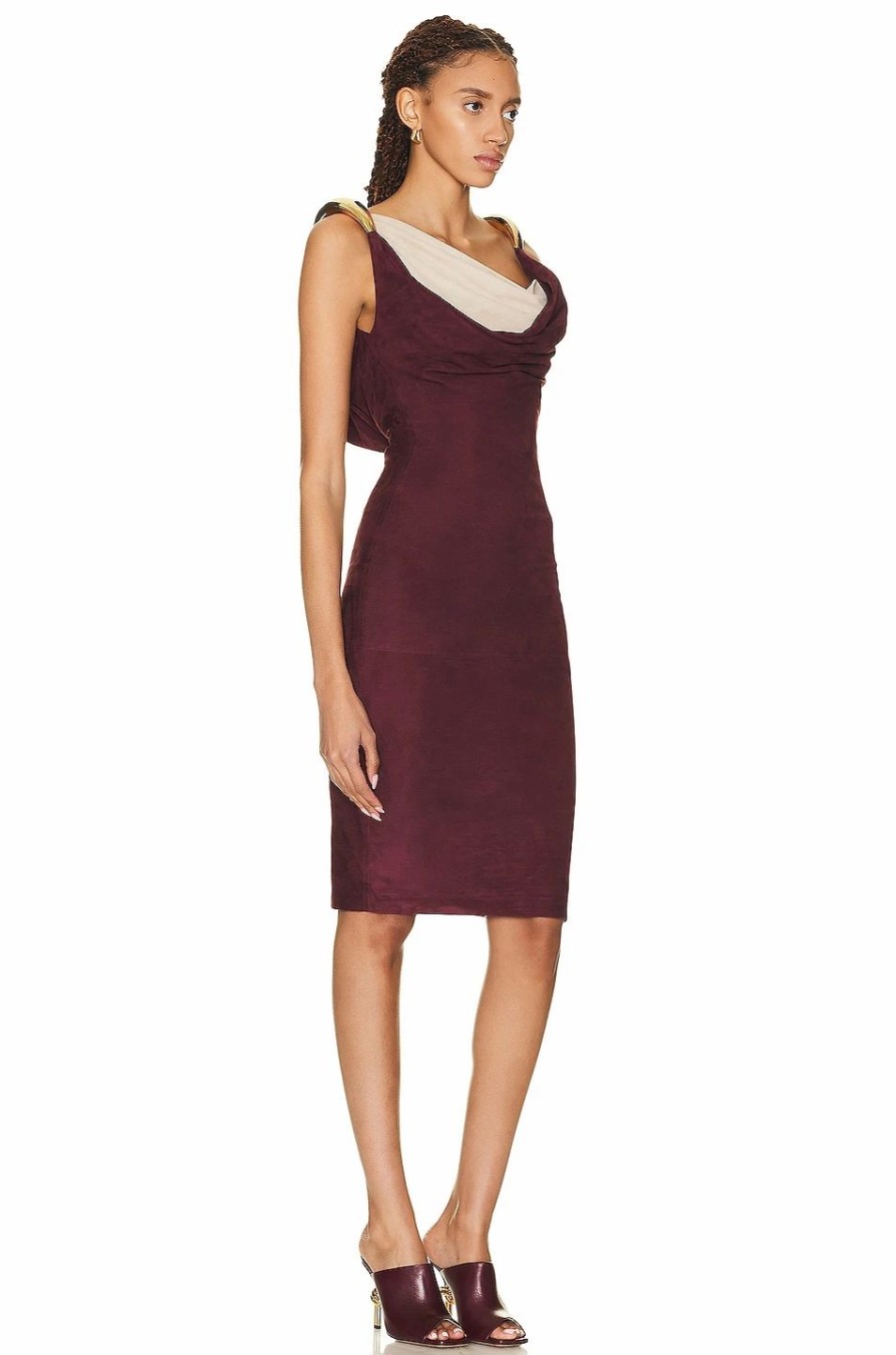 Best * Bottega Veneta Fluid Suede Dress