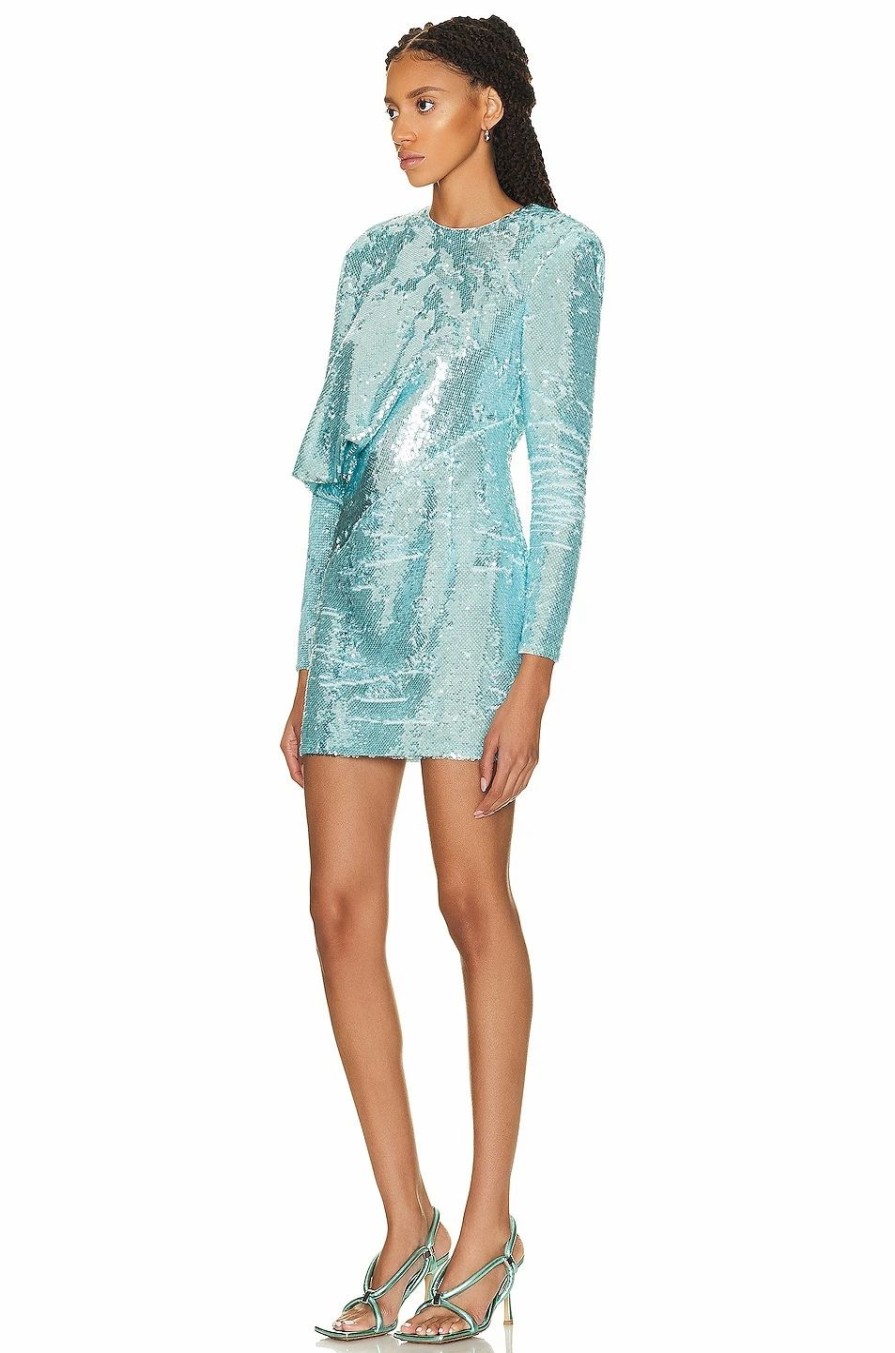 Wholesale * Roland Mouret Long Sleeve Sequin Mini Dress