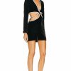 New * Patbo Cut Out Mini Dress With Rhinestone Trim