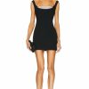 New * Roland Mouret Off Shoulder Diamante Mini Dress