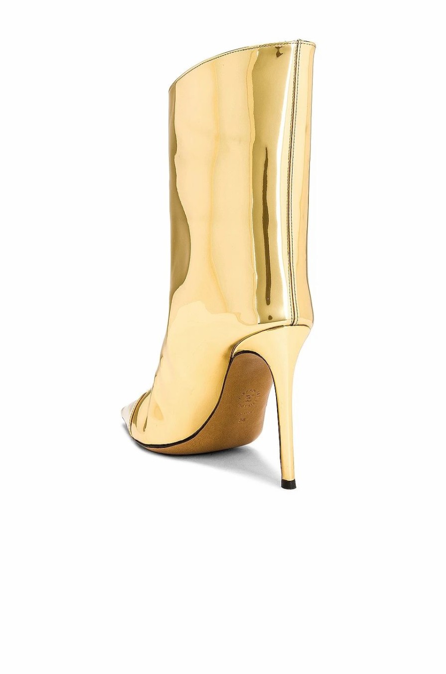 Hot * Alexandre Vauthier Metallic 105 Boot