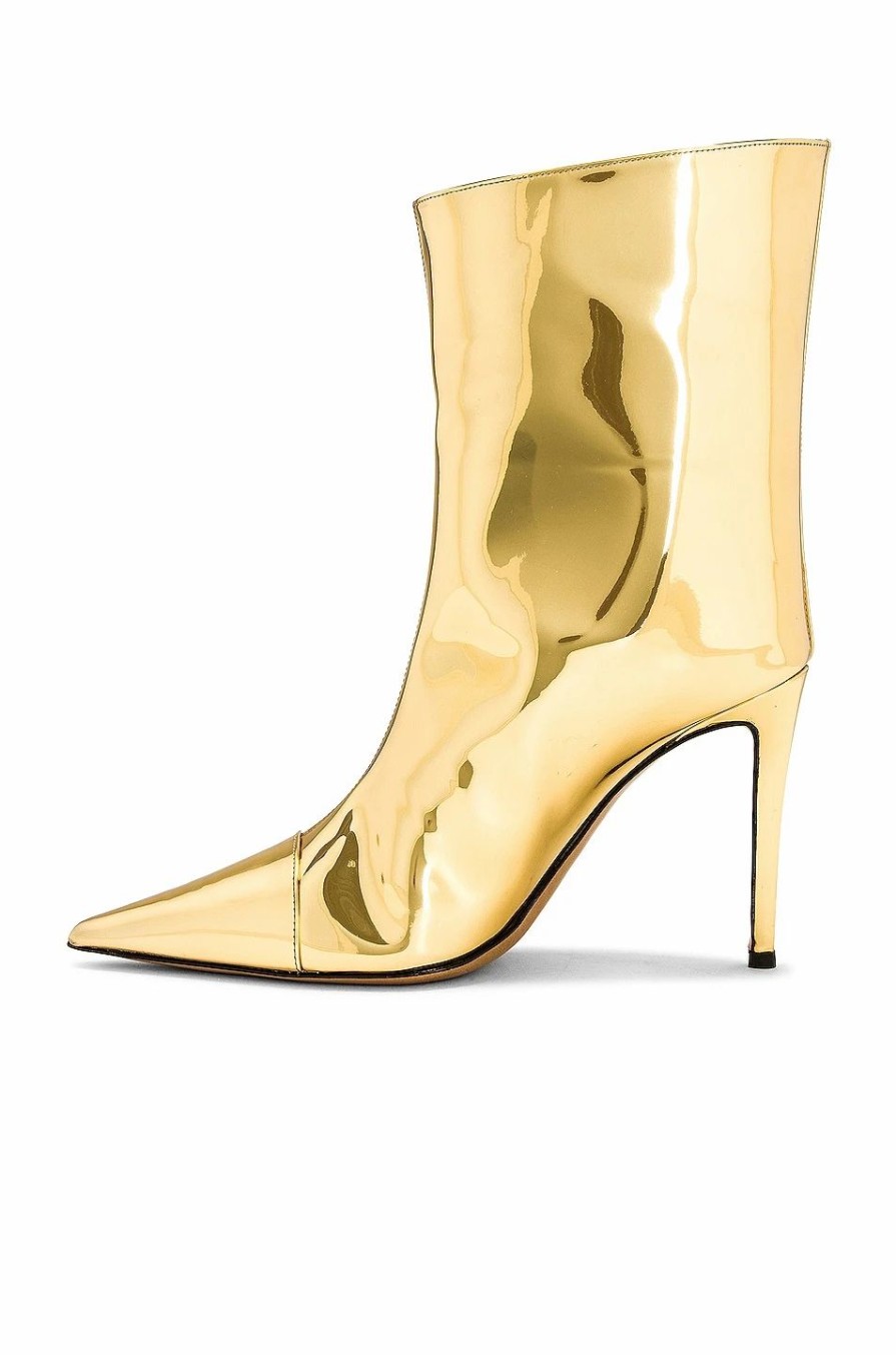 Hot * Alexandre Vauthier Metallic 105 Boot