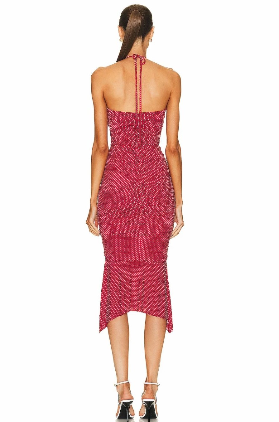 Clearance * Alexandre Vauthier Bustier Midi Dress