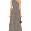 Best * Matteau Gathered One Shoulder Dress