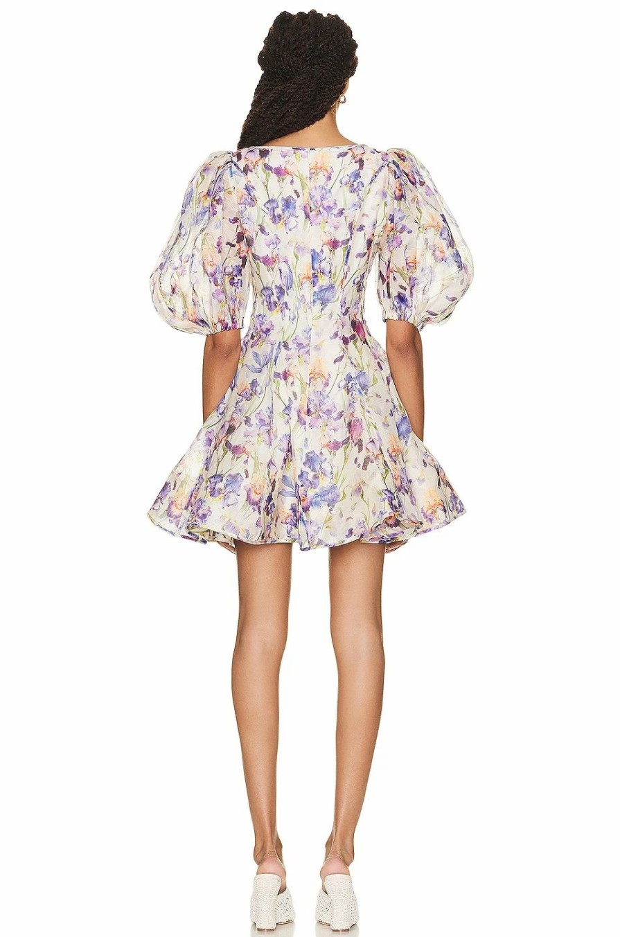 Hot * Zimmermann Tama Puff Sleeve Mini Dress