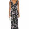 Hot * Norma Kamali Deep Drape Neck Gown