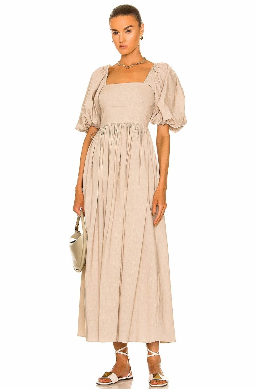 Wholesale * Matteau Linen Peasant Dress