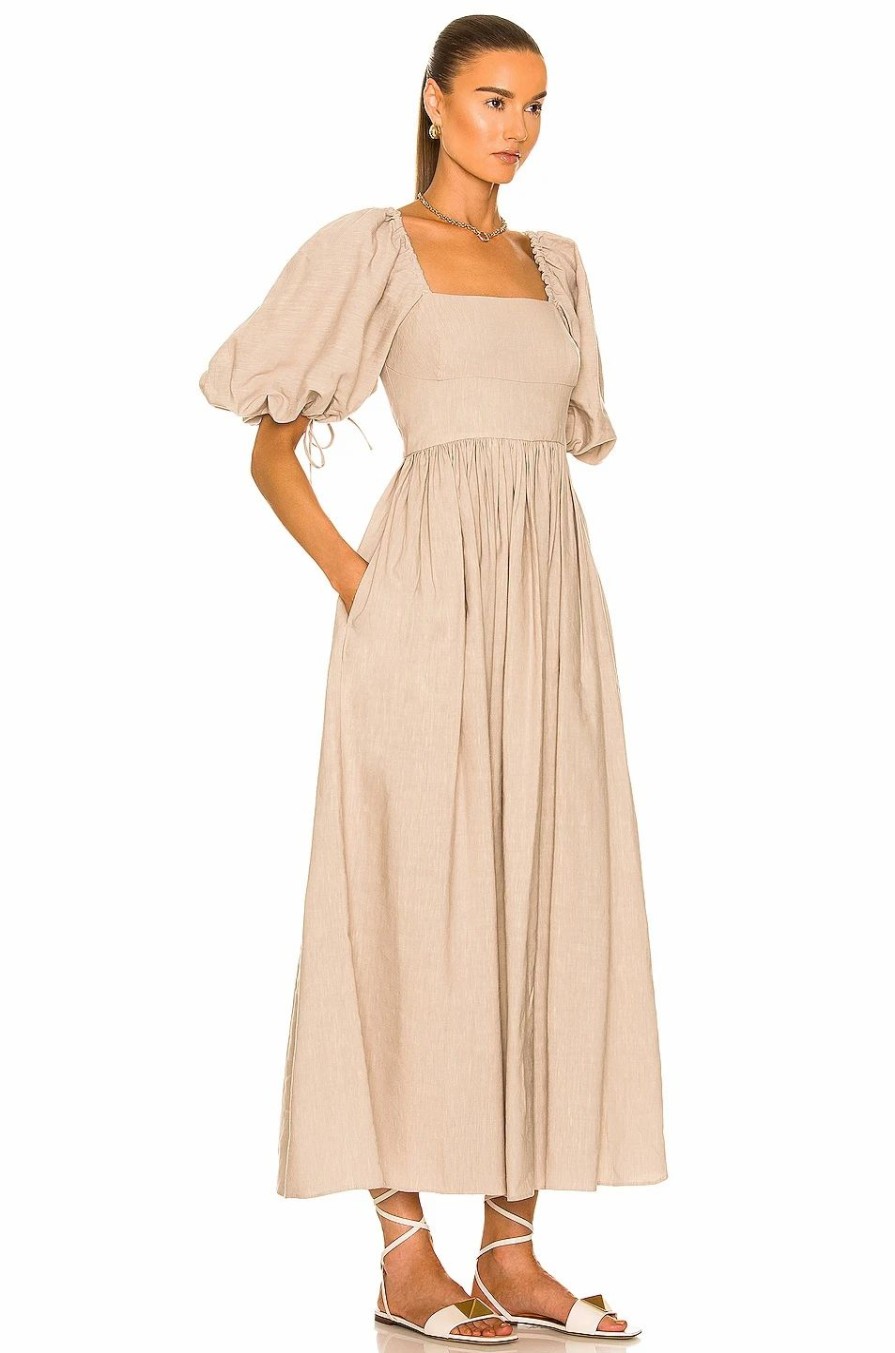 Wholesale * Matteau Linen Peasant Dress