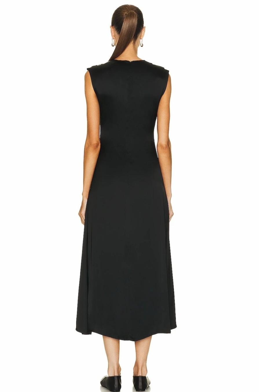 Best * Loulou Studio Copan Cut Out Sleeveless Dress