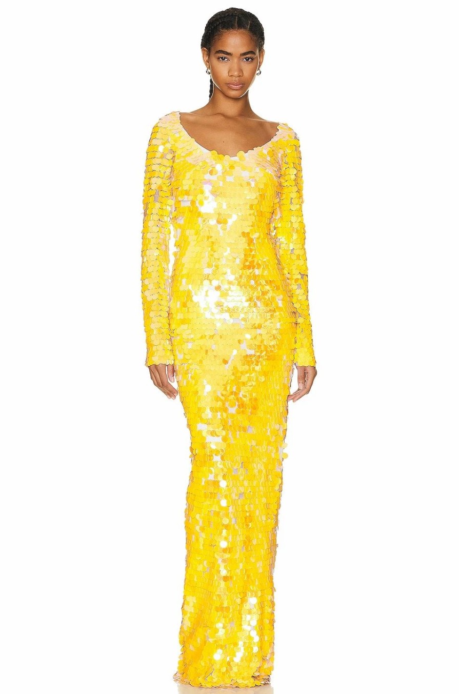 Wholesale * The New Arrivals By Ilkyaz Ozel Sequin Maxi Dress