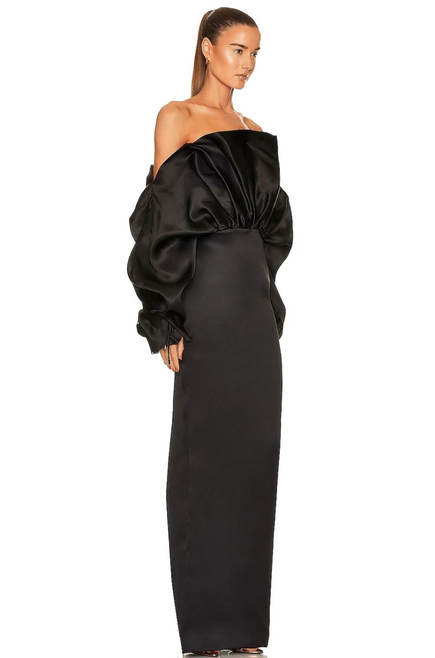 Best * Tom Ford Off The Shoulder Ruffle Gown