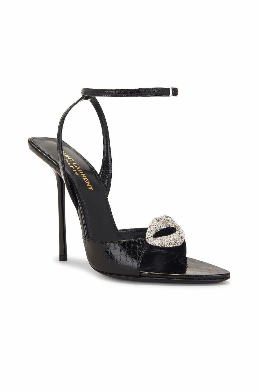 Best * Saint Laurent Nuit Evening Sandals