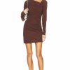 Wholesale * Helmut Lang Long Sleeve Twist Dress