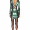 New * Rick Owens Lilies Jade Dress