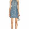 Best * Givenchy Halter Denim Dress