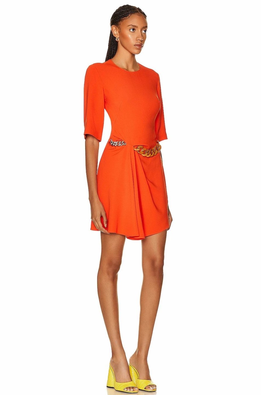 New * Stella Mccartney Short Sleeve Mini Dress