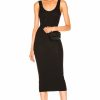 New * Enza Costa Rib Tank Viscose-Blend Dress