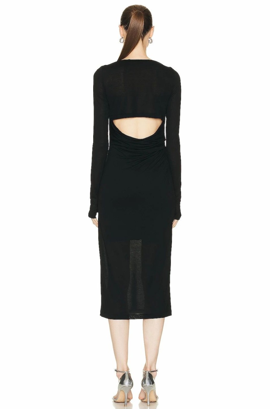 Best * Helmut Lang Scala Square Neck Dress