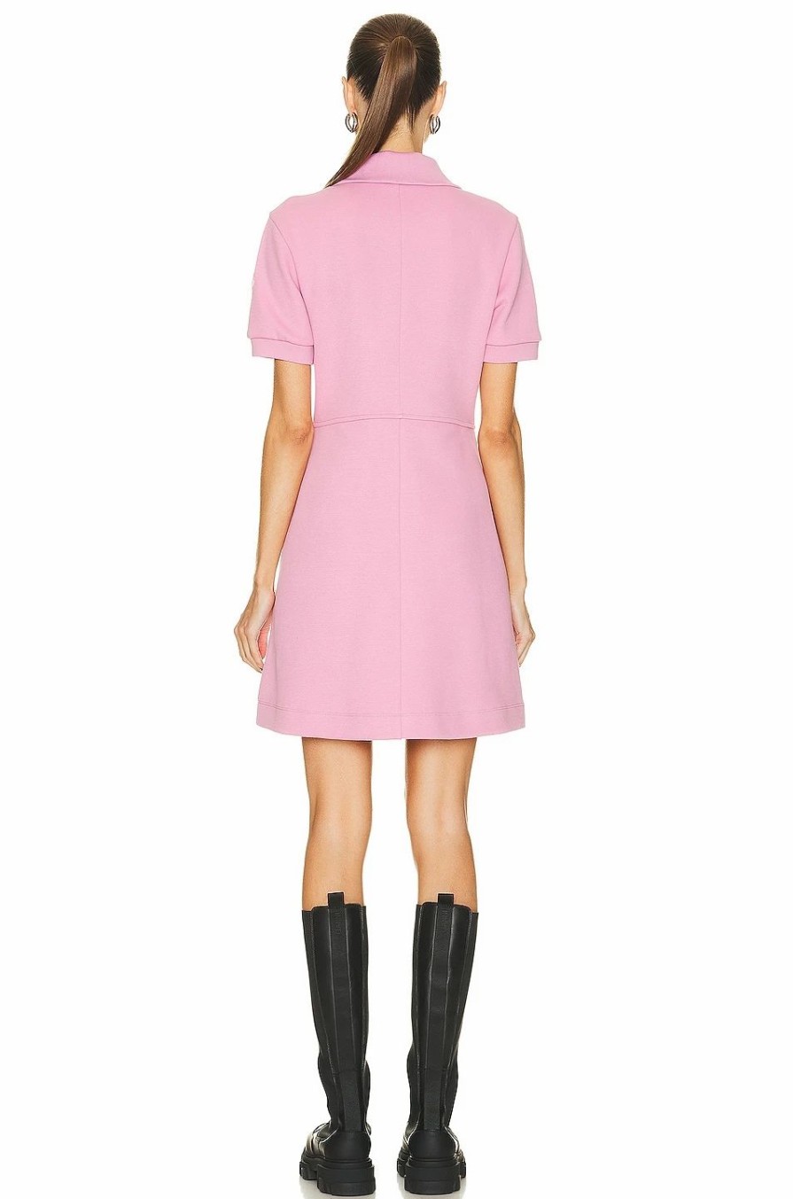 Online * Moncler Turtleneck Short Sleeve Dress